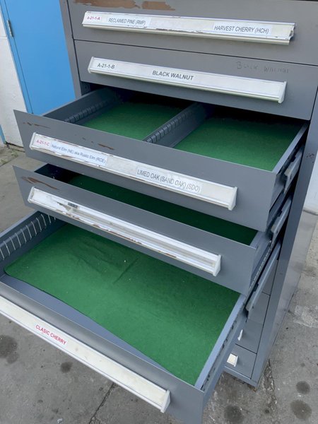 9 DRAWER VIDMAR CABINET: STOCK #81357