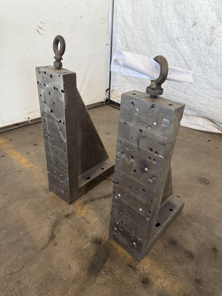 8&quot; WIDE X 30&quot; TALL X 18&quot; DEEP ANGLE PLATES. STOCK # 1119524