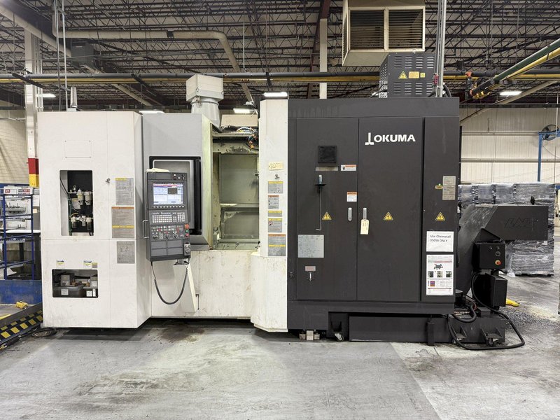 Okuma MB-5000H Used CNC Horizontal Machining Center For Sale, 2017