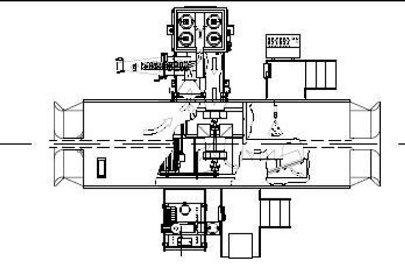 Cyclo-Kinetic Nordson Powder Coating Booth
