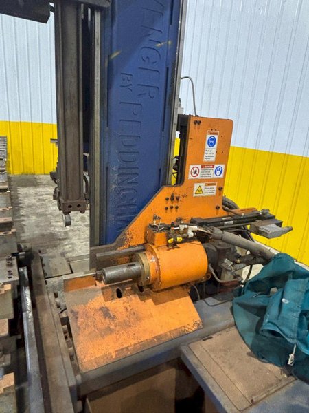 2&quot; X 60&#039; PEDDINGHAUS MODEL #1000/1B OCEAN AVENGER CNC STRUCTURAL BEAM DRILL LINE 2008: YOBRO #23978