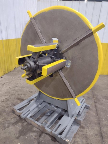 4,000 LBS X 18" LITTELL MODEL #40-18 PULL OFF COIL REEL UNCOILER: YOBRO #25258