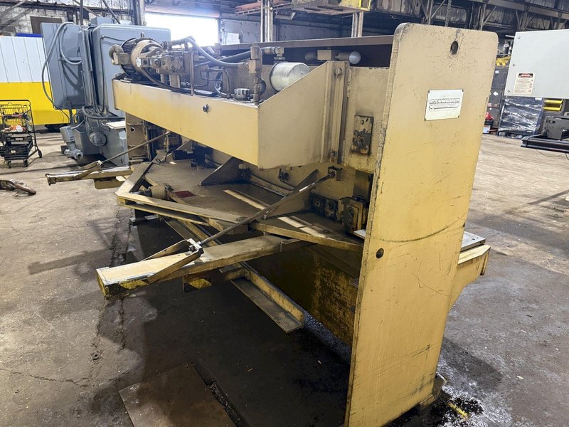 10' X 1/4" STANDARD INDUSTRIAL MODEL #AS250-10 HYDRAULIC POWER SHEAR: STOCK #23296