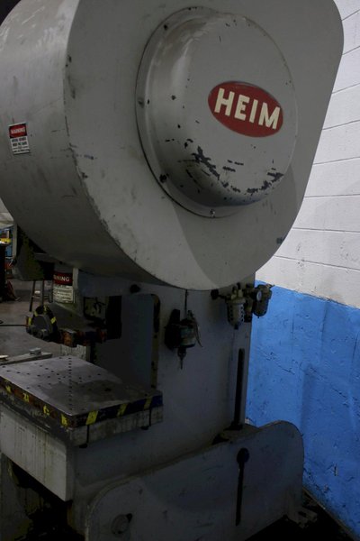 55 TON HEIM OBI FLYWHEEL PRESS: STOCK #75940