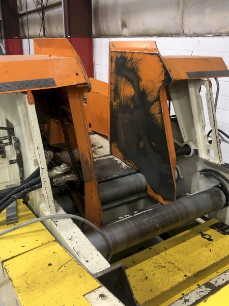 SESCO Coil Cradle - Straightener - Feeder Complete Coil Feed Line 20,000 Lbs. x 42" Wide