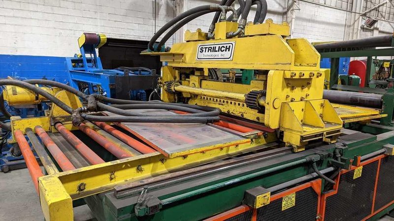 48" x 0.190" x 25,000# Strilich Cut To Length Line