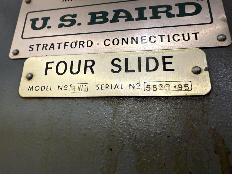 US BAIRD RWI FOURSLIDE. STOCK # 1109325