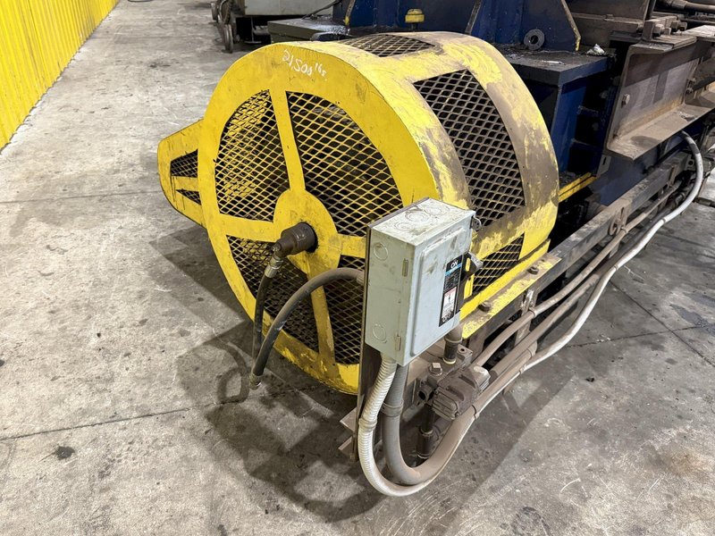 100 TON X 64" WIDE STAMCO MODEL #810-64 CUTOFF PRESS, WITH AIR CLUTCH: YOBRO #24793