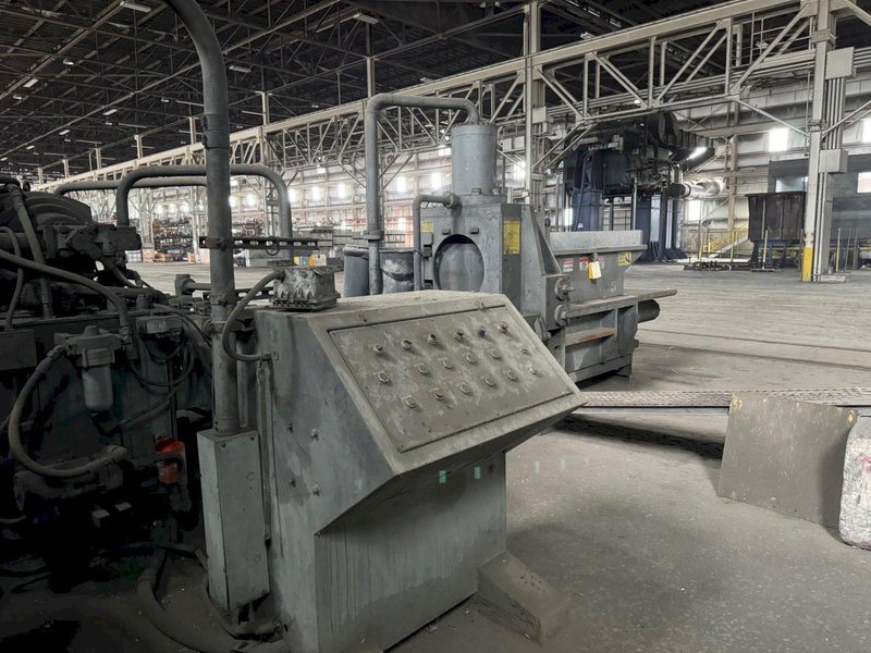 HARRIS TGS-57 METAL BALER/BRIQUETTER. STOCK # 0997024