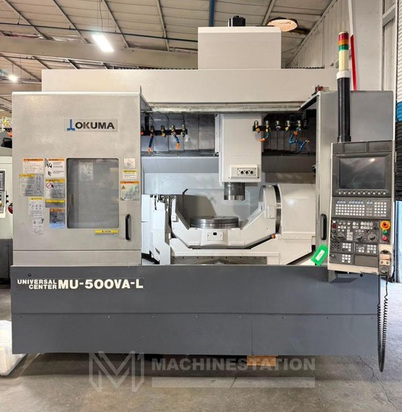 Okuma MU-500VA-L 5-Axis CNC Universal Machining Center – Milling &amp; Turning Capability