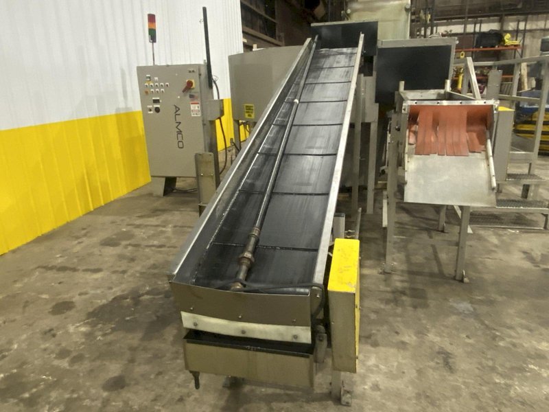 25 CU FT ALMCO MODEL #OR-25VLR AUTOMATIC VIBRATORY PARTS DEBURRING / POLISHING / FINISHING SYSTEM: STOCK #20574