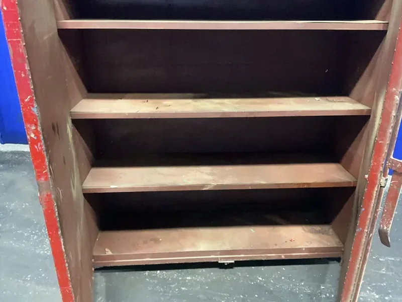 20” X 70” SHELVES/4 SHELVES FLAMMABLE CABINET