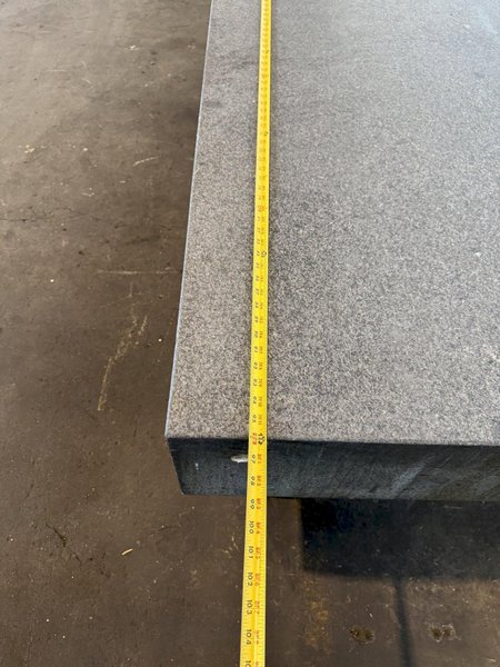 96&quot; X 48&quot; X 10&quot; GRANITE SURFACE PLATE W/ STAND. STOCK # 0881125.