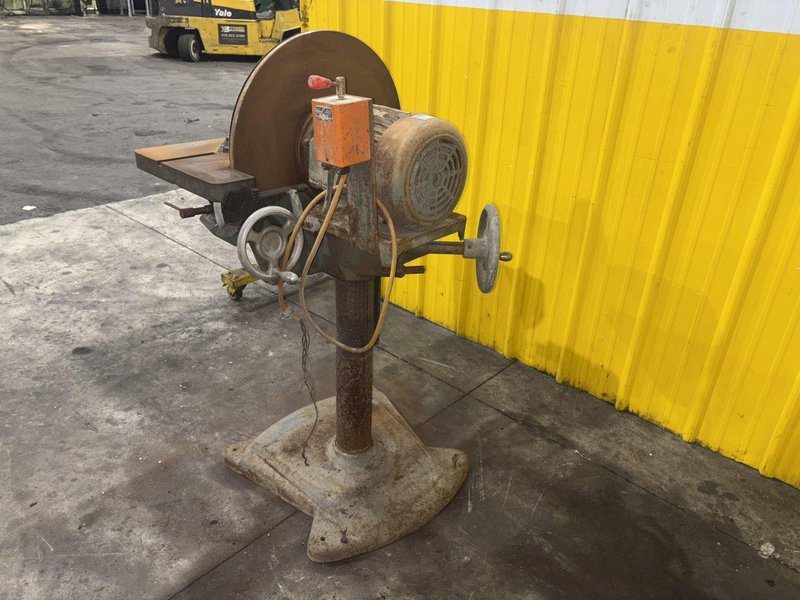 20" X 2 HP JET STOCK 708553 MODEL JDS-20 DISC SANDER: YOBRO #24240