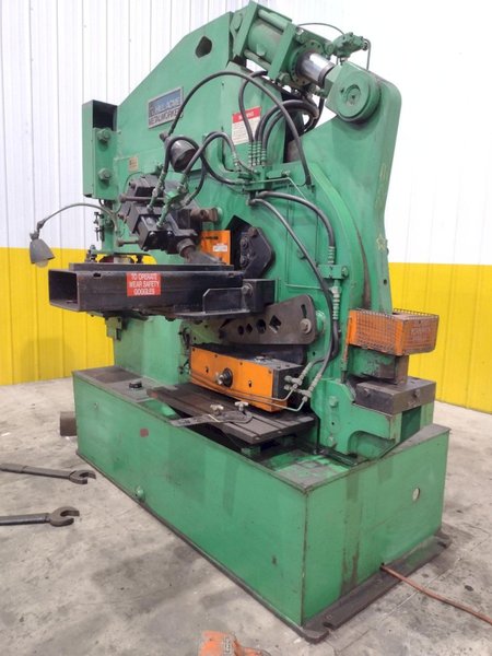 105 TON HILL ACME MODEL #6A HYDRAULIC IRONWORKER W/ CLAMPING: STOCK #22832