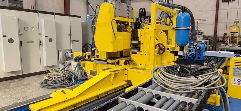 Tube Cutoff Machine, OTO, 6.61&quot; Dia.