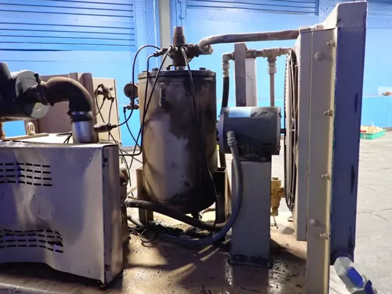 CURTIS 77" X 23" AIR COMPRESSOR  -  RS25A A-E B101