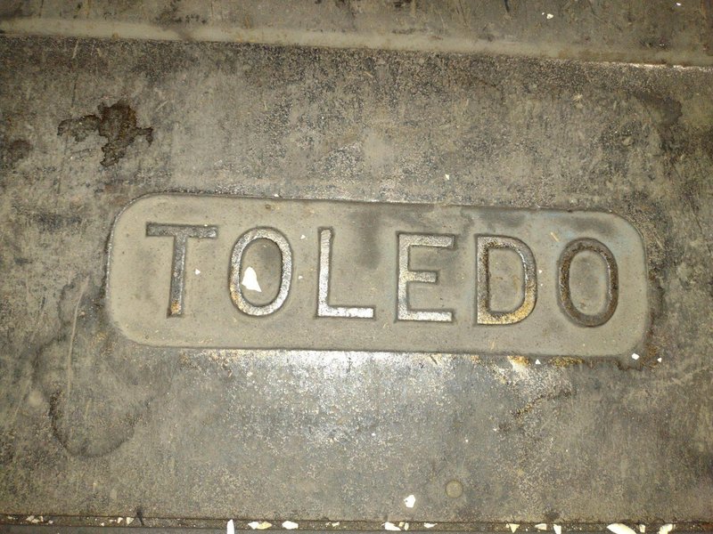 TOLEDO FLOOR SCALE: YOBRO #25301