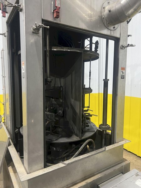 2017 SYSTEM TECHNOLOGIES ROTARY TABLE HIGH-PRESSURE STAINLESS STEEL PARTS WASHER: STOCK #14485