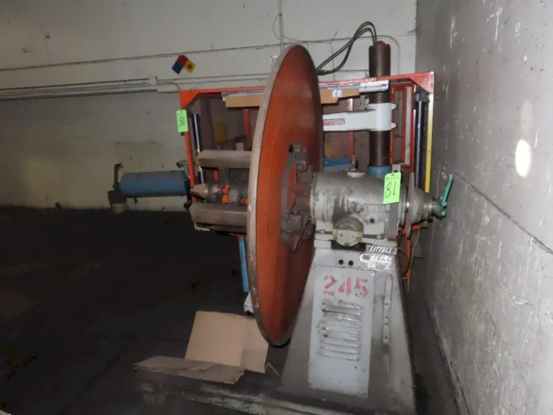 4,000 LB X 18" LITTELL 40-18 UNCOILER. STOCK # 0217926