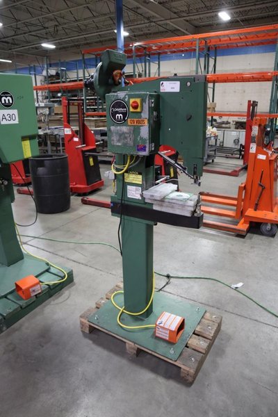 MIlford Orbitform #58 Riveter, Tooling, Remote Foot Trip - Auction Item