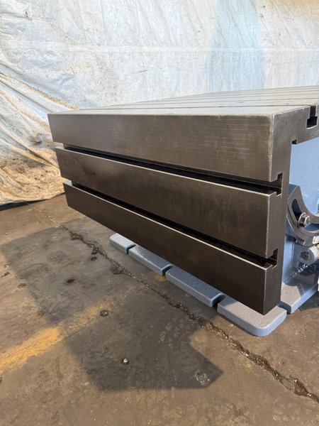 40" X 40" X 16" T-SLOTTED 90 DEGREE TILTING BOX TABLE. STOCK # 0222326