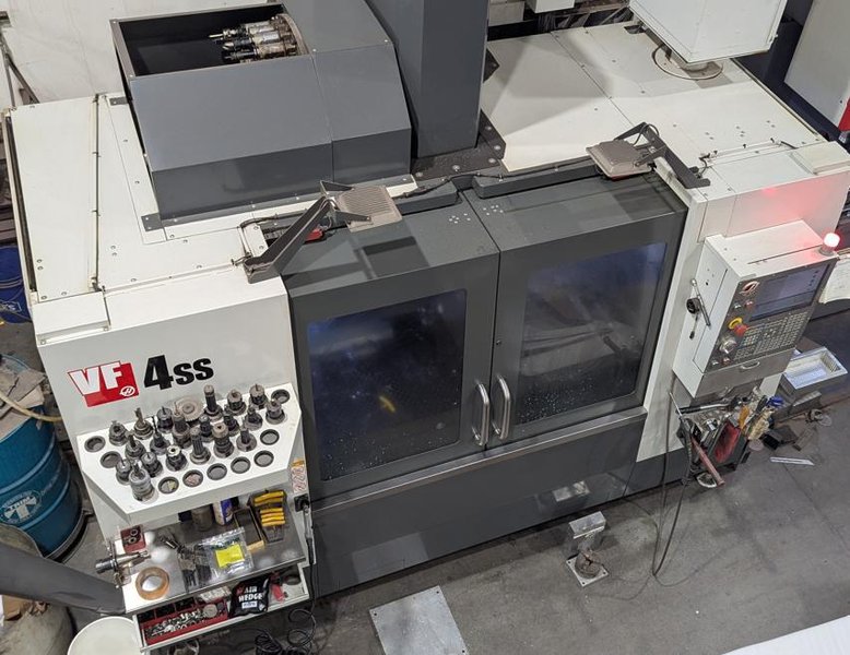 2017 HAAS VF 4SS with Probing and 4th Axis Ready! Vertical Machining Center