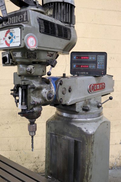 3 HP COMET VERTICAL MILL: STOCK #71446