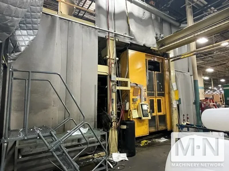 40 LB GRAHAM MODEL 40SP4884 ACCUMULATOR HEAD BLOW MOLDING MACHINE MFG 1998