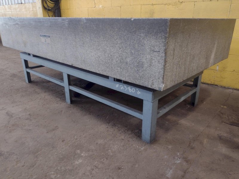 8&#039; X 4&#039; X 14&quot; ROCK OF AGES PRECISION LAYOUT INSPECTION GRANITE TABLE: STOCK #23802