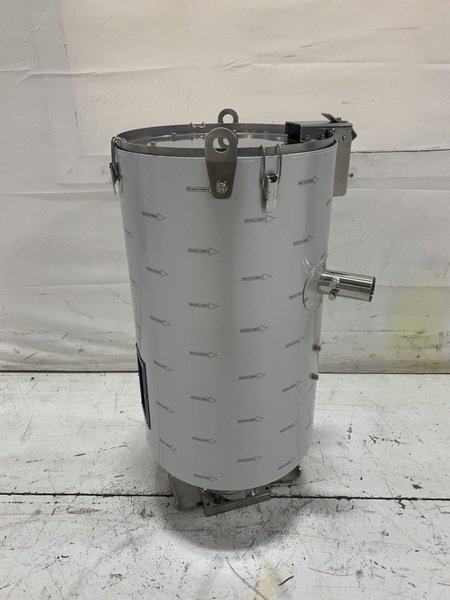 New AEC Drying Hopper, WH50, Approx. 50 lb Capacity, Insulated, Stainless Steel