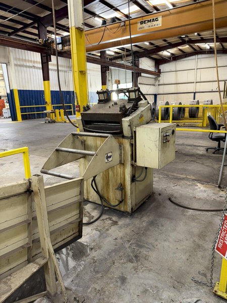 24" Cooper Weymouth Peterson Powered Straightener and Servo Feed