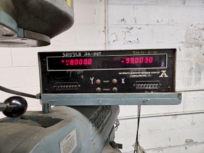 SERIES 1 BRIDGEPORT VERTICAL MILL. STOCK # 1214925