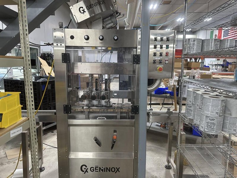 Geninox Spindle Capper with Bowl Feeder, 2020