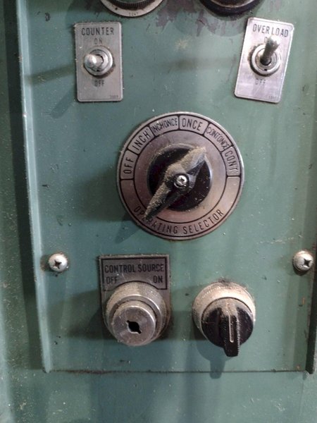 60 TON AIDA MODEL #PP-XGC-55SU (II) GAP STAMPING PUNCH PRESS, 6" STROKE: STOCK #19323