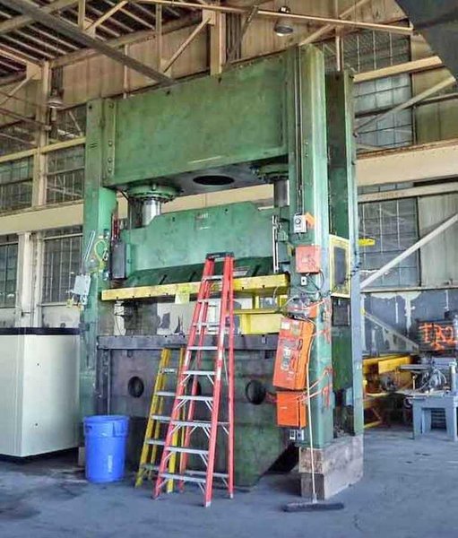 600 Ton Pacific Straight Side Hydraulic Press