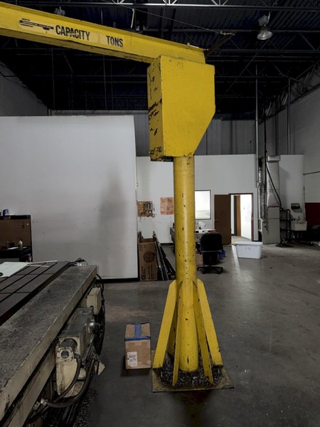 1 TON X 96" NORTH AMERICAN INDUSTRIES JIB CRANE. STOCK # 0116226