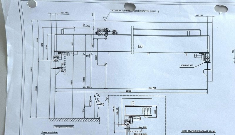Konecranes - 10 ton x 28 470 mm