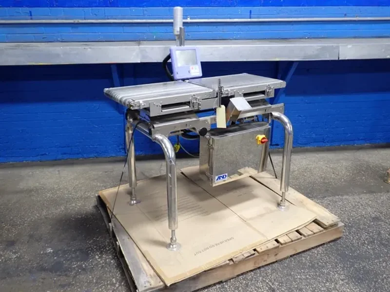 AND 40" X 12" CHECK WEIGHER  -  AD-4961-6K-3050