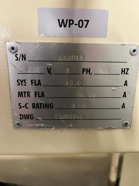 48&quot; X 48&quot; EMPIRE AIR BLAST CABINET SAND BLAST/ SHOT PEEN STOCK# 3511