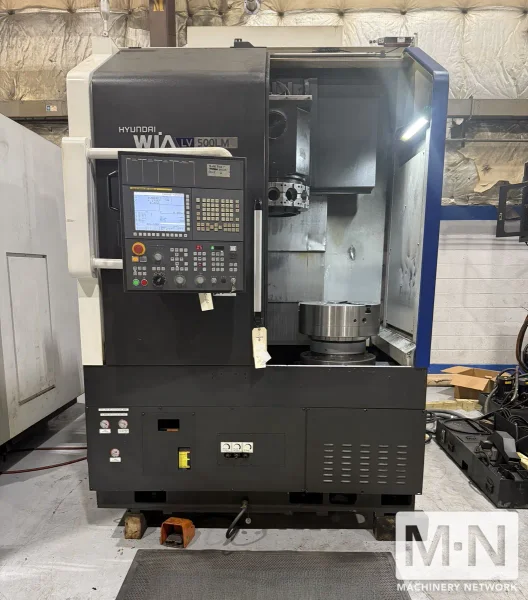 Hyundai Wia LV500LM CNC Vertical Turning Lathe, 2018