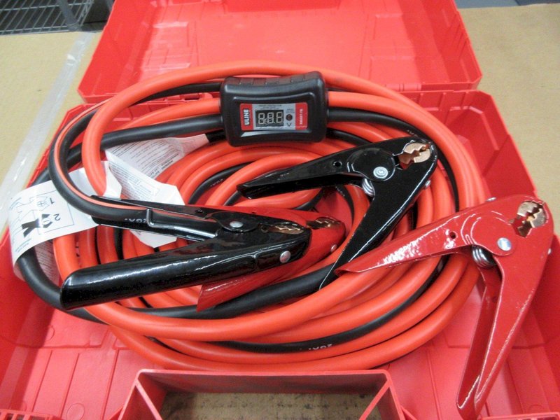 Uline Jumper Cable Set and ABN 7pc Auto Body Repair Kit in Carry Cases- Auction Item