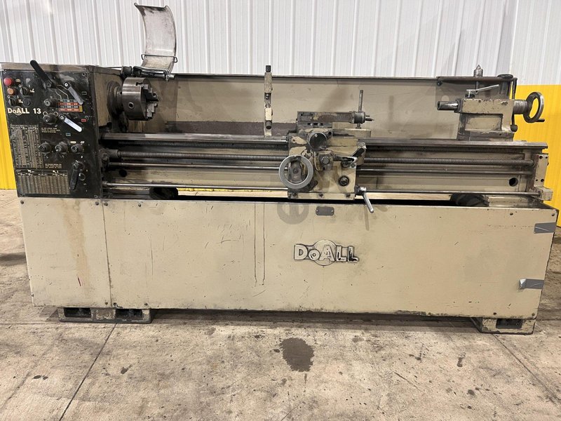 13&quot; X 60&quot; DOALL MODEL #13 ENGINE LATHE, 1-9/16&quot; HOLE: STOCK #21725