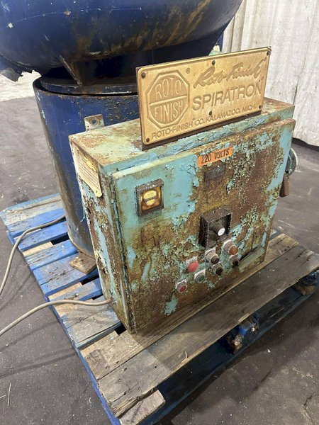 30 ROTOSPIN VIBRATORY BOWL FINISHER: STOCK #77501