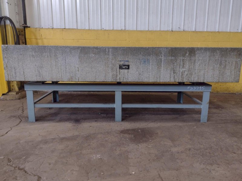 8&#039; X 4&#039; X 14&quot; ROCK OF AGES PRECISION LAYOUT INSPECTION GRANITE TABLE: STOCK #23795