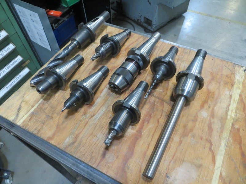 40 Taper Tool Holders (8)- Auction Item