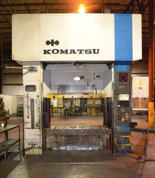 KOMATSU 220 TON ECCENTRIC GEAR 2 PT SS PRESS, S/N 10017, STOCK# 13404J
