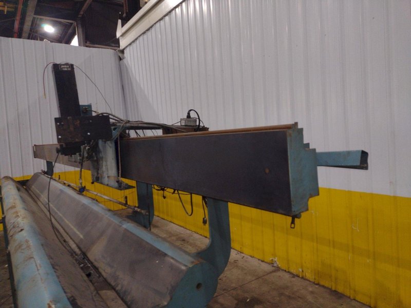 16' JETLINE ENGINEERING MODEL #LWS-192 LONGITUDINAL EXTERNAL SEAM WELDER: YOBRO #25751