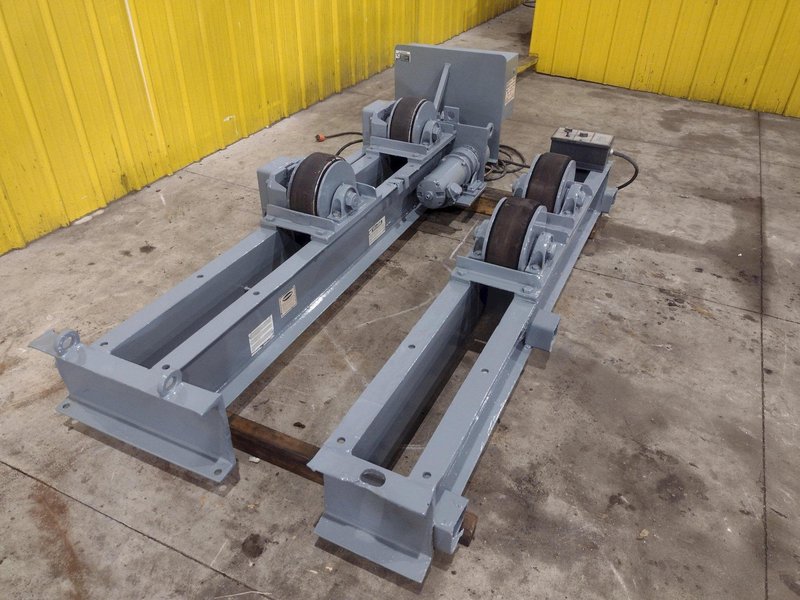 20,000 LB (10 TON) ARONSON MODEL #WRD1 POWERED TANK TURNING ROLLS, DRIVE &amp; IDLER: STOCK #23508