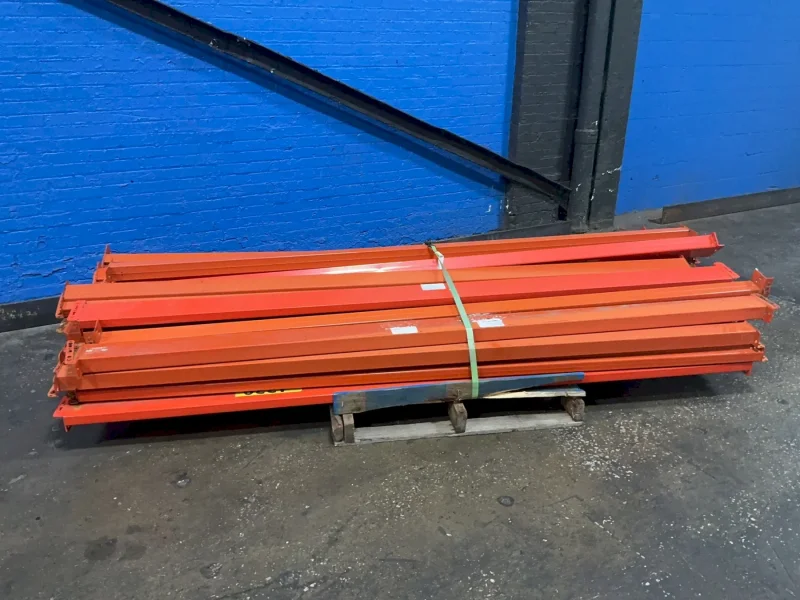 5000 LBS EACH PALLET RACKING BEAMS